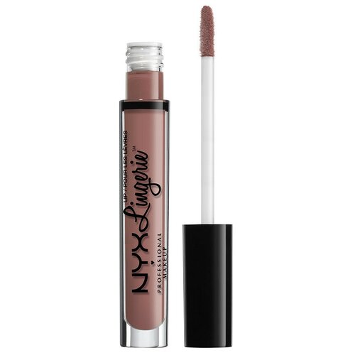 Купить NYX professional makeup жидкая губная помада Lip Lingerie Lipstick Matte, оттенок Bedtime Flirt 08