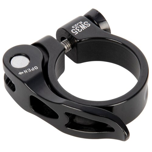 фото Подседельный хомут oxford 2023 seat clamp qr alloy 34.9mm black