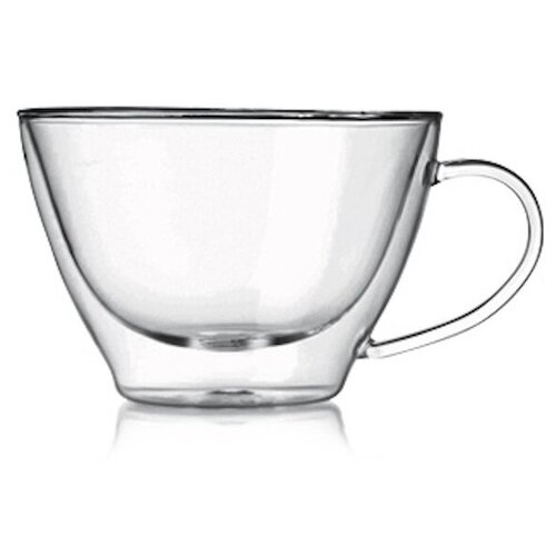 фото Чашка 385мл duos thermic glass rm219 набор 2 шт luigi bormioli