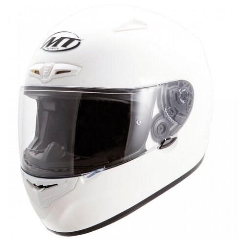 фото Шлем mt matrix mono (xl, gloss white) mt helmets
