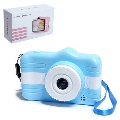 фото Детский фотоаппарат "профи", цвет голубой 5635203 . yandex market
