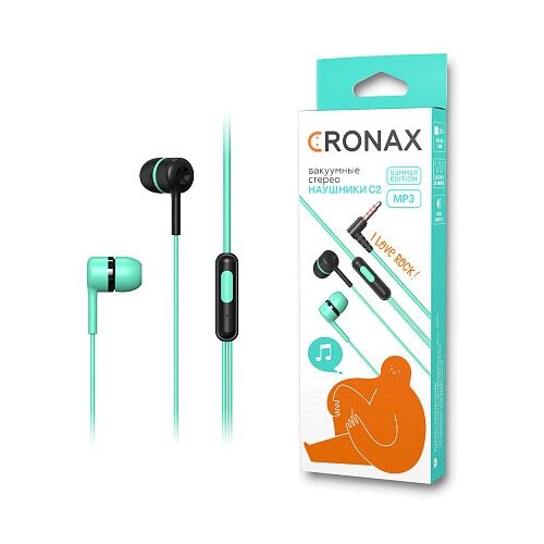 фото Наушники с микрофоном вакуумные cronax premium с2 с игровым наконечником