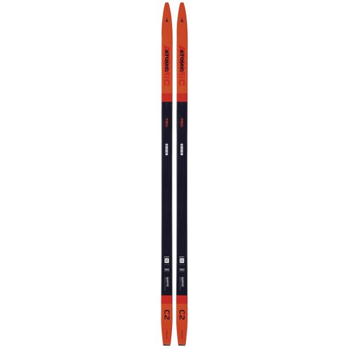 фото Беговые лыжи atomic pro c2 skintec junior без креплений, 140 см, красный/черный