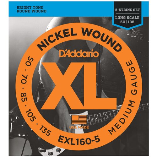 фото Струны для электрогитары daddario exl160-5 d'addario