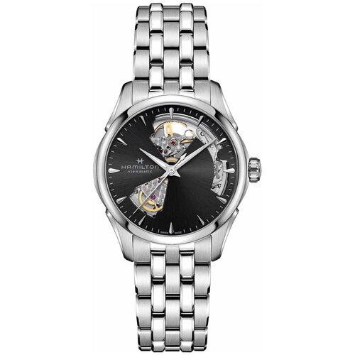 фото Часы hamilton jazzmaster open heart auto h32215130