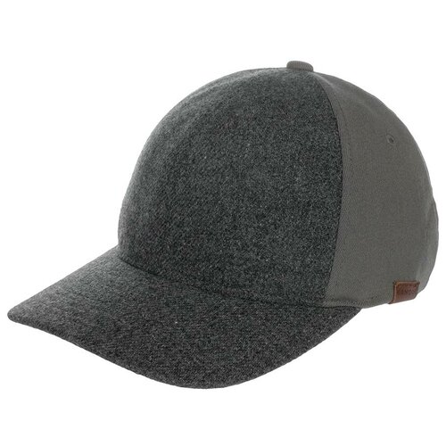 фото Бейсболка kangol арт. k5142ht textured wool baseball (серый), размер 56