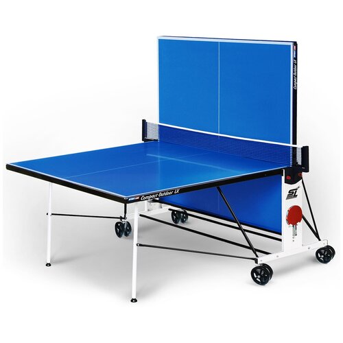 фото Теннисный стол start line compact outdoor lx любительский, всепогодный, с встроенной сеткой