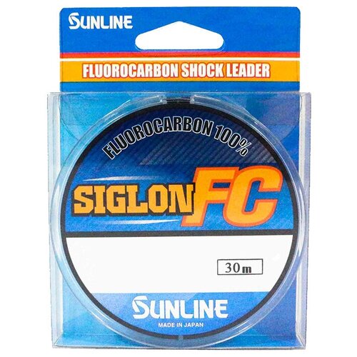 фото Леска флюорокарбоновая sunline siglon fc 30 м (0.290 мм, прозрачный, 5.4 кг)