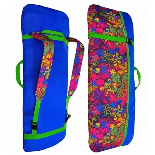 фото Cумка рюкзак для самокатов (100 см) (синий (цветы)) jetson