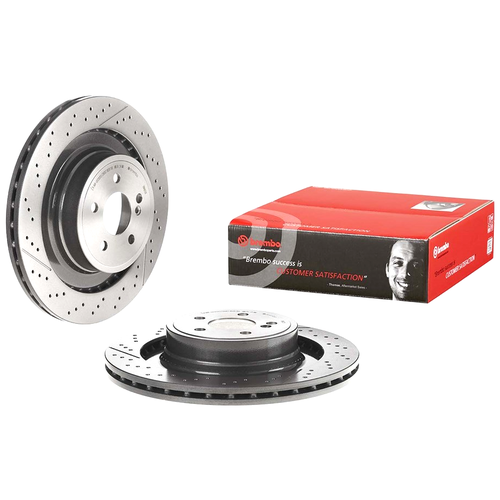 фото Brembo 09a82211 (09a82211 / 2124230412) диск тормозной uv coated | зад |