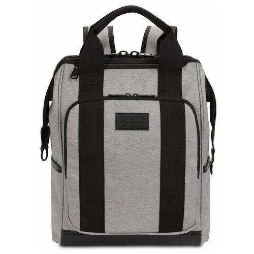 фото Рюкзак swissgear 16,5"doctor bags, серый/черный, полиэстер 900d/пвх, 29 x 17 x 41 см, 20 л