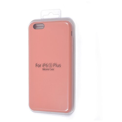 Чехол- накладка для iPhone 6/6S (5.5) SILICONE CASE NL коралловый (27)