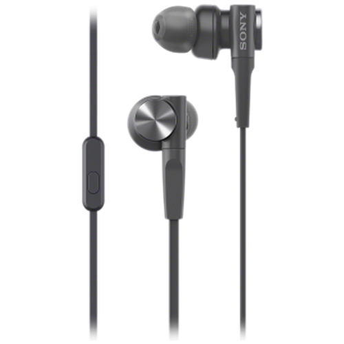 фото Наушники внутриканальные классические sony mdr-xb55ap black