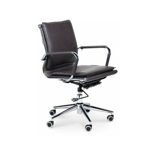 фото Компьютерное кресло norden харман lb коричневая экокожа norden chairs