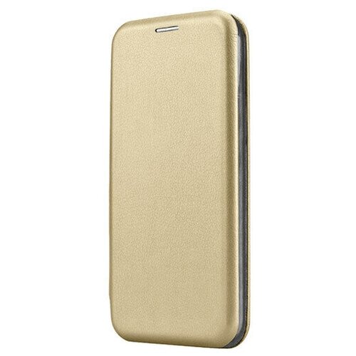 фото Чехол- книга боковая fashion case для apple iphone x золото opt-mobile