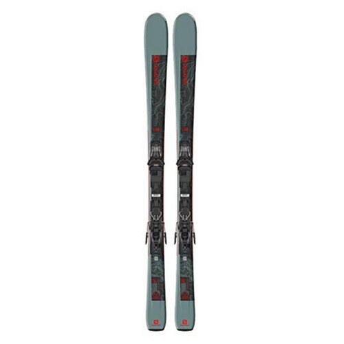 фото Горные лыжи с креплениями salomon e distance 76, 160 см