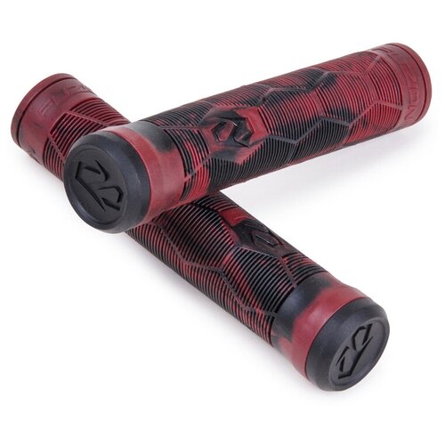 фото Грипсы для самоката fuzion grips (pair) black/red swirl