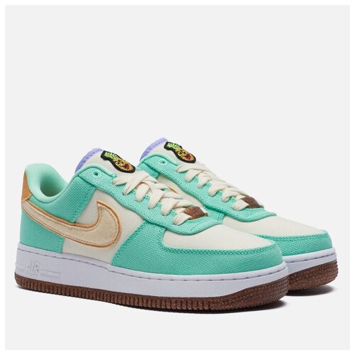 фото Женские кроссовки nike air force 1 07 lx pinapple зелёный , размер 36 eu