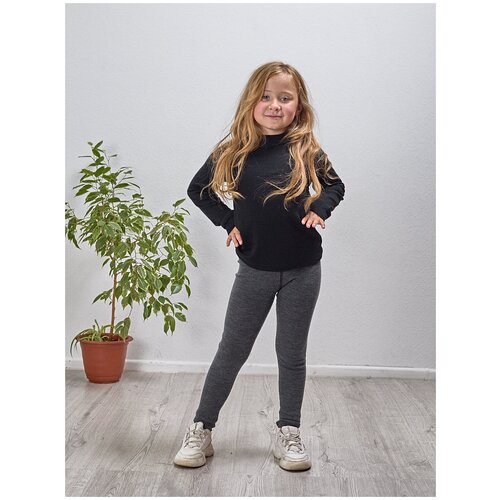 фото Штаны детские airwool, 100% шерсть, цвет серый, размер 152-158