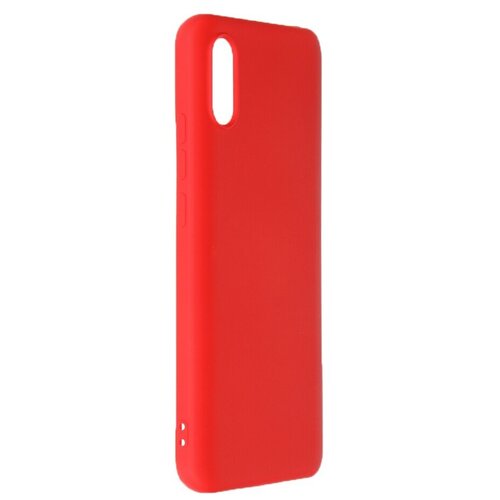 фото Чехол krutoff для xiaomi redmi 9a silicone red 12511