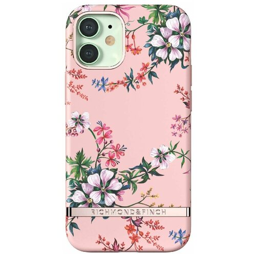 фото Пластиковый чехол-накладка для iphone 12 pro max richmond / finch fw20, розовый/pink blooms (r43037) richmond & finch