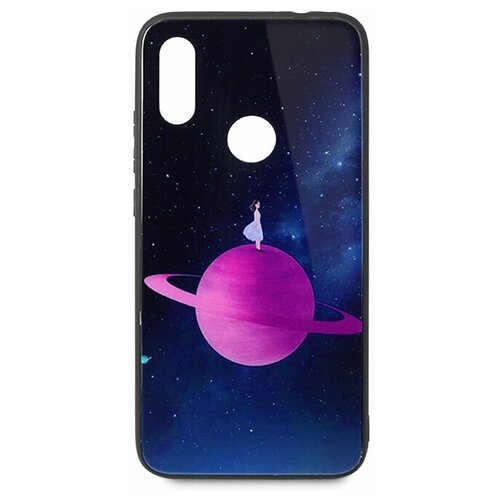 фото Чехол для xiaomi redmi 7 force print glass (saturn) pastila