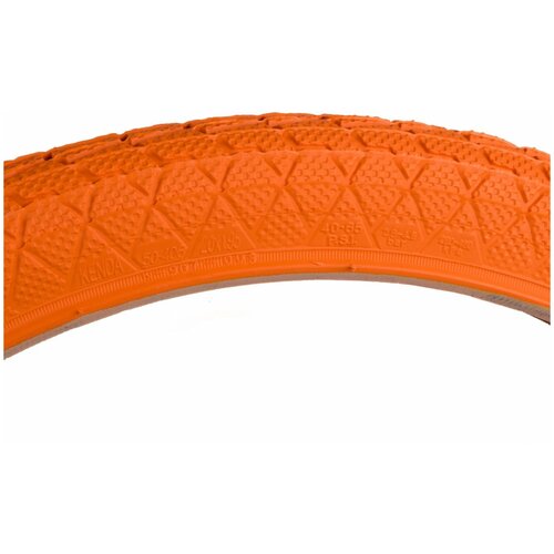 фото Покрышка для велосипеда kenda 20"х1.95 (50-406) k907 низкий, оранжевая 5-527211