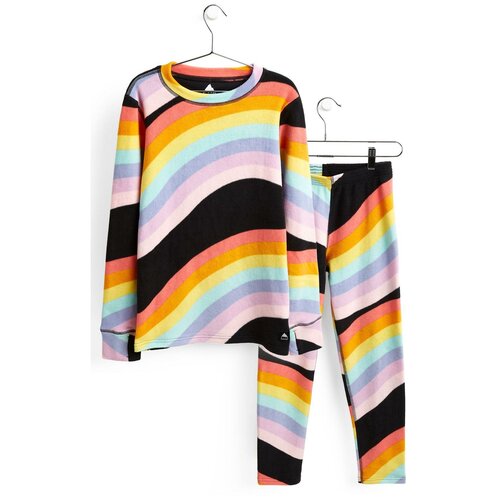 фото Комплект термобелья детский burton kids hw flc set trubl rainbow mashup (us:s)