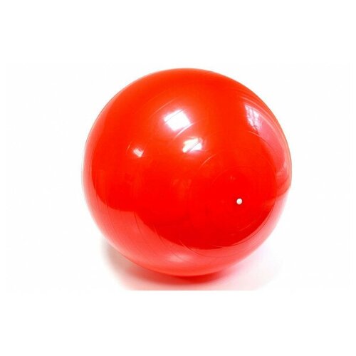 фото Красный гимнастический мяч (фитбол) 55 см - антивзрыв sp2086-231 toly