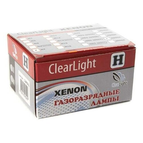 фото Clearlight лампа ксеноновая clearlight hb4 9006 3000k 1 шт.