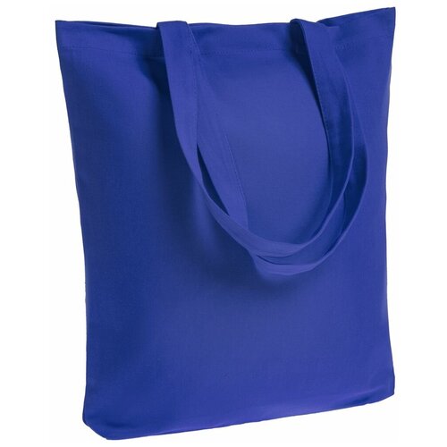 фото Холщовая сумка avoska, ярко-синяя 36х37х6 см, ручки: 54х2,5 см хлопок 100% oasis