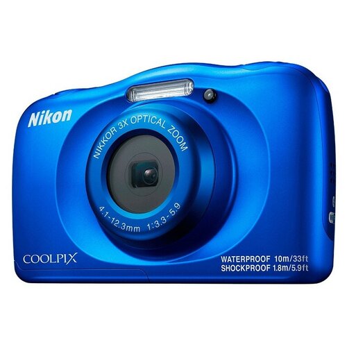 фото Фотоаппарат nikon coolpix w150 blue backpack kit + рюкзак в подарок