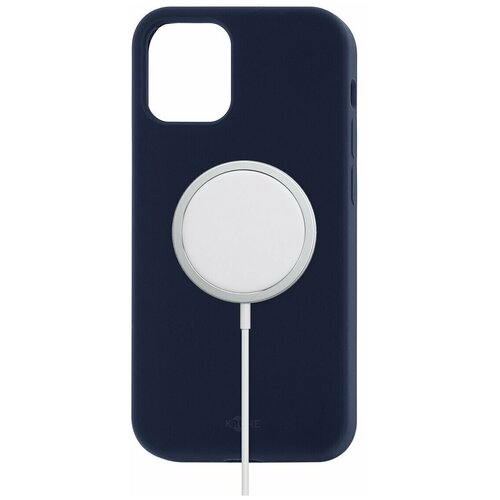 фото Чехол на apple iphone 12 mini kruche silicone magnet navy blue / чехол бампер на iphone / накладка на iphone / защитный чехол на айфон / защитный чехол / защитный бампер для iphone / накладка для айфона / противоударный бампер для телефона / чехол на телефон / противоударный чехол на apple iphone / бампер айфон / чехол на айфон / защитный чехол / защитный бампер для iphone / накладка для айфона / противоударный бампер для телефона / чехол на телефон кruче,кruче