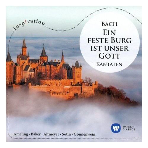 фото Компакт-диски, warner classics, baker / ameling / gonnenwein - bach: cantatas (cd)