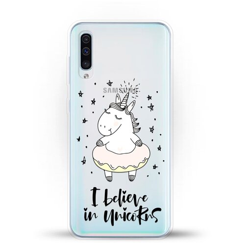 фото Силиконовый чехол единорог на samsung galaxy a30s andy & paul