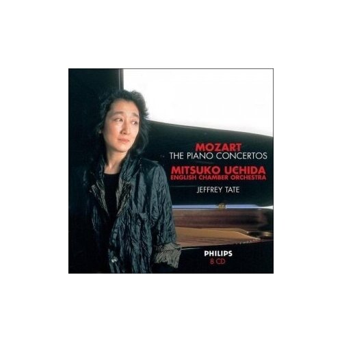 фото Компакт-диски, universal music, uchida mitsuko - tate jeffrey - english chamber orchestra - mozart - piano concertos (8cd)