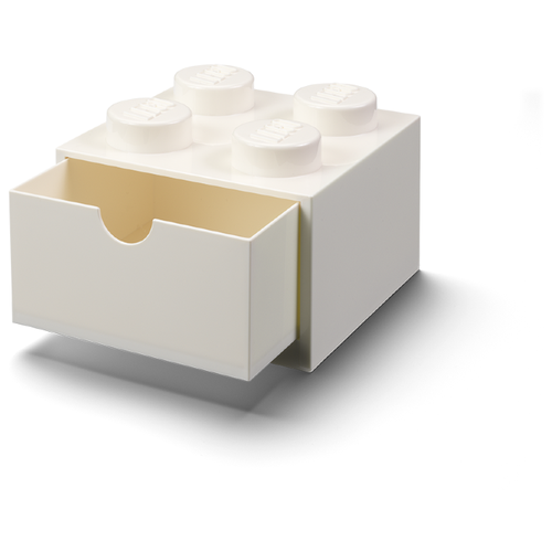 фото Ящик для хранения lego desk 4 белый