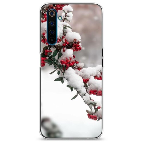 фото Силиконовый чехол "зима 8" на realme и oppo realme 6 pro / реалми 6 про case place