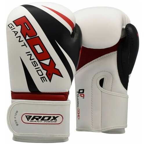 фото Боксерские тренировочные перчатки rdx rex f10 white