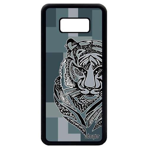 фото Защитный чехол на смартфон // galaxy s8 plus // "тигр" африка охота, utaupia, серый