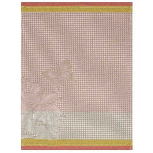 фото Полотенце кухонное jacquard francais jardin de papillons red 38x54 см le jacquard