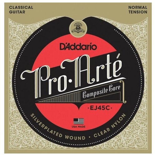 фото Струны для классической гитары daddario ej45c d'addario