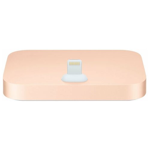 фото Док- станция apple iphone lightning dock (ml8k2zm/a), золотой