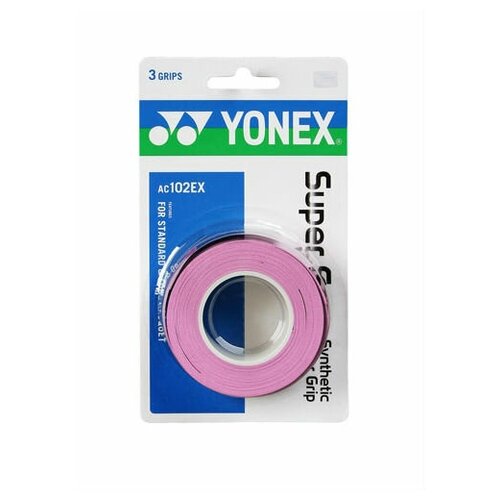 фото Обмотка для ручки ракетки yonex overgrip ac102ex х3 pink