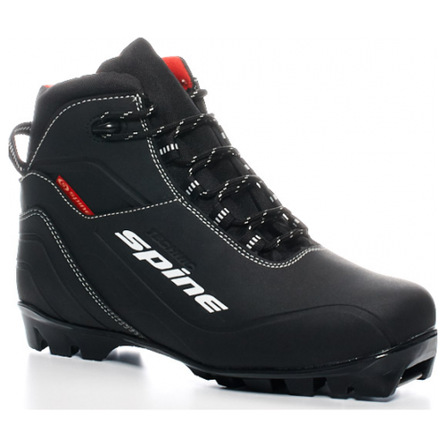 фото Лыжные ботинки spine technic 95t nnn (черный) 35 eu