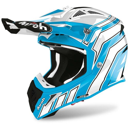 фото Airoh шлем кросс aviator ace art azure gloss l airoh helmet