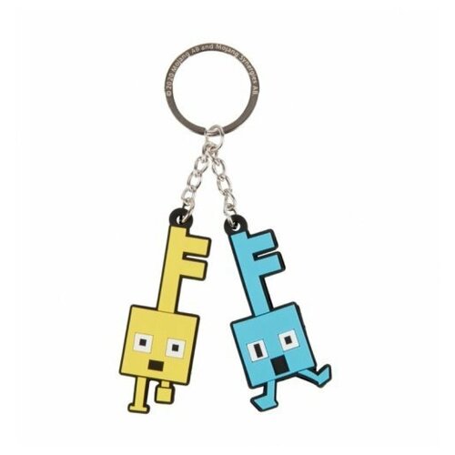 фото Брелок "голем-ключ" minecraft dungeons keys on a chain (лицензия jinx)