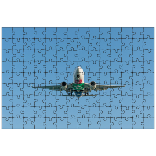 фото Магнитный пазл 27x18см."самолет, крылья, транспорт" на холодильник lotsprints
