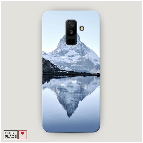 фото Чехол пластиковый samsung galaxy a6 plus горы 2 case place