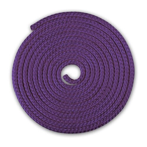 фото Скакалка для художественной гимнастики indigo kristi sm-389 2,5 м фиолетовый